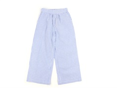 Kids ONLY cloud dancer/clear sky striped pants
